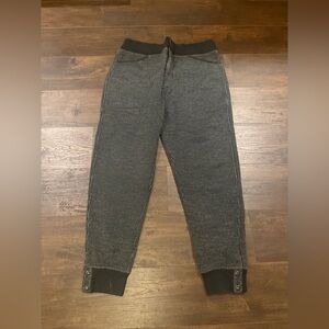 Ralph Lauren Double RL Black and Gray Joggers